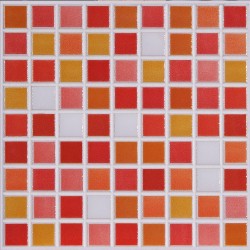 RIVESTIMENTO 20X20 MOSAICO ARANCIO